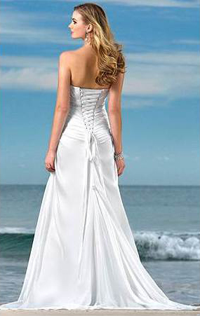 Orifashion HandmadeHandmade Beach Bridal Gown / Wedding Dress BE